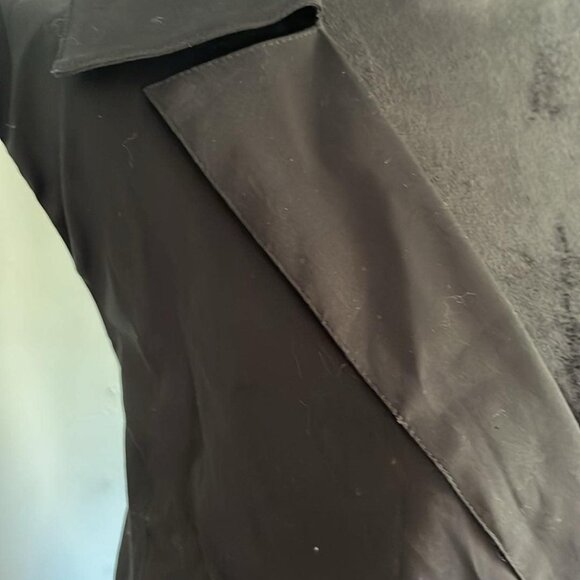 Suzi Chin for Maggie Boutique Black Cocktail Dress/Pockets! SZ 20W***MISSING Bel - Picture 11 of 11